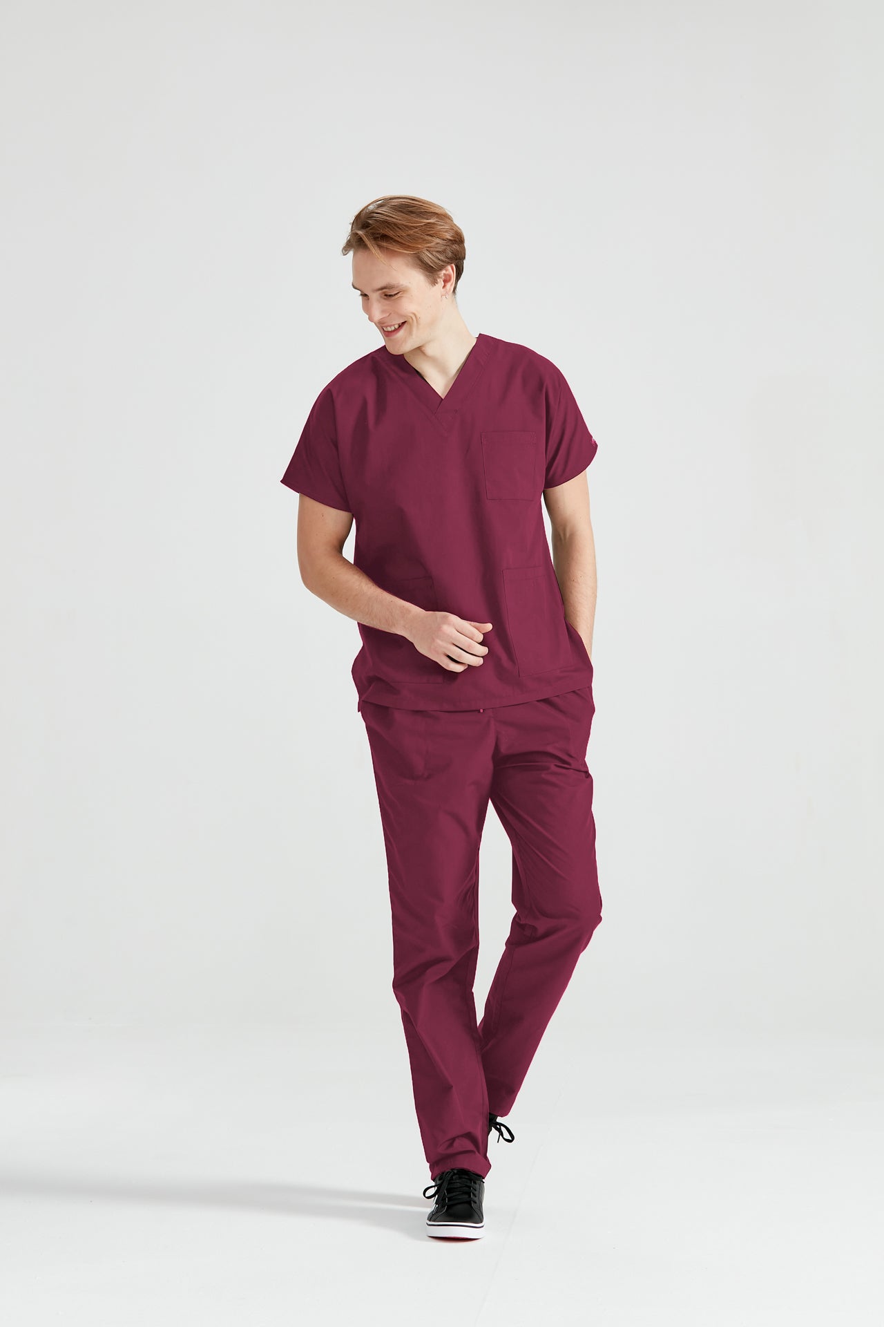 Burgundy Medical Suit Men Bordeaux Burgundy Suit With Medical