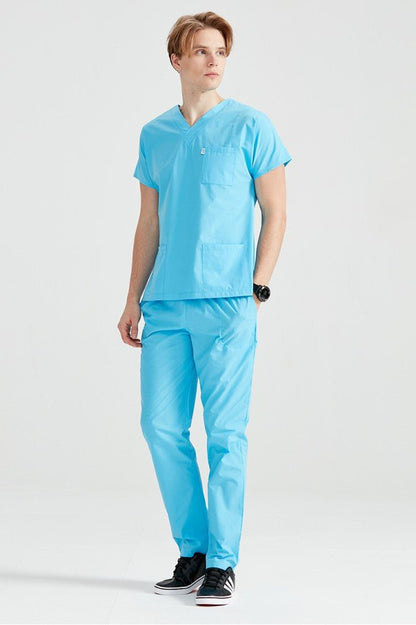 Turquoise Medical Suit, For Men - Classic Model